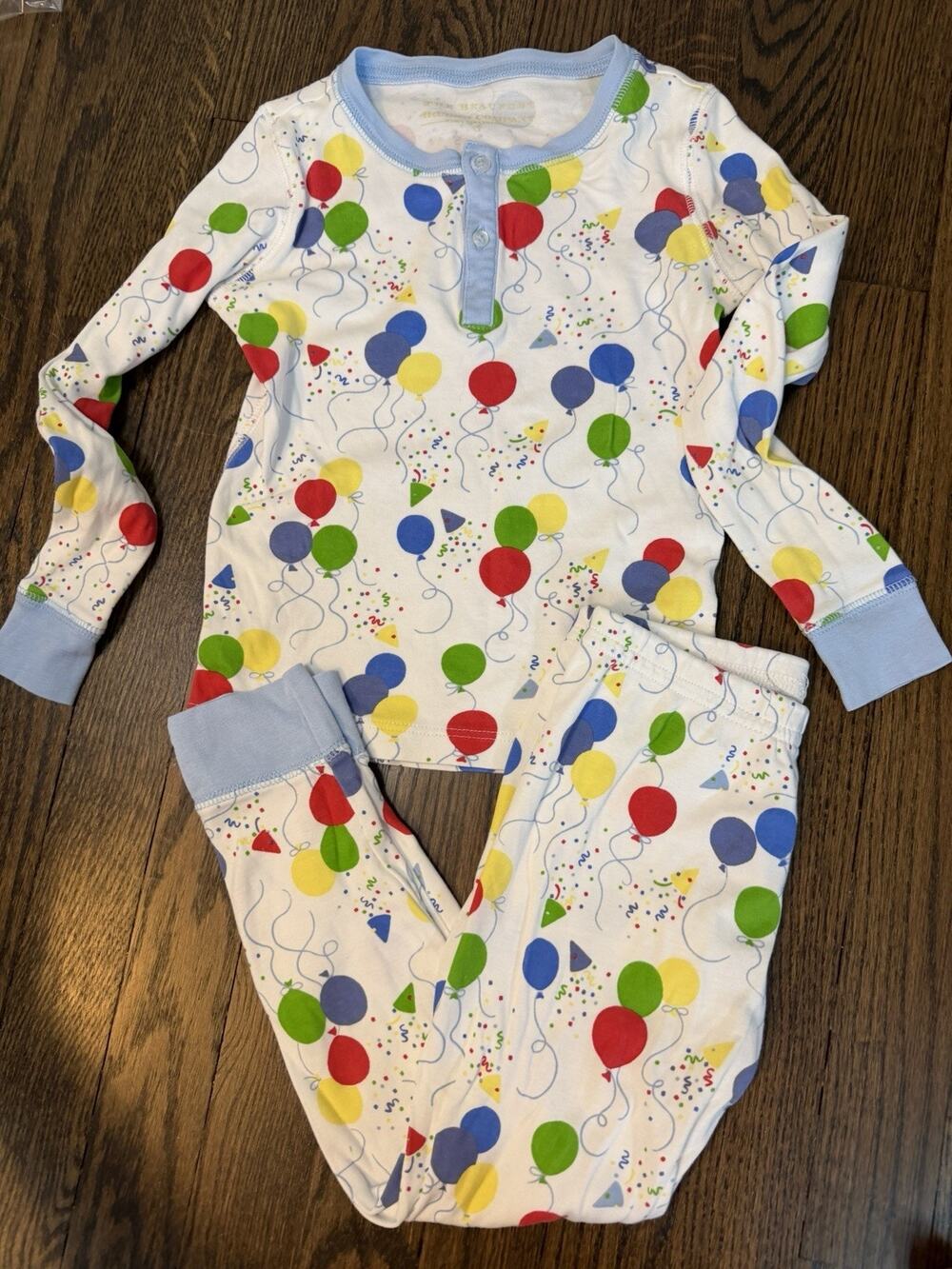 The Beaufort Bonnet Sz 5 Birthday 2 Piece Pajamas Cotton Unisex